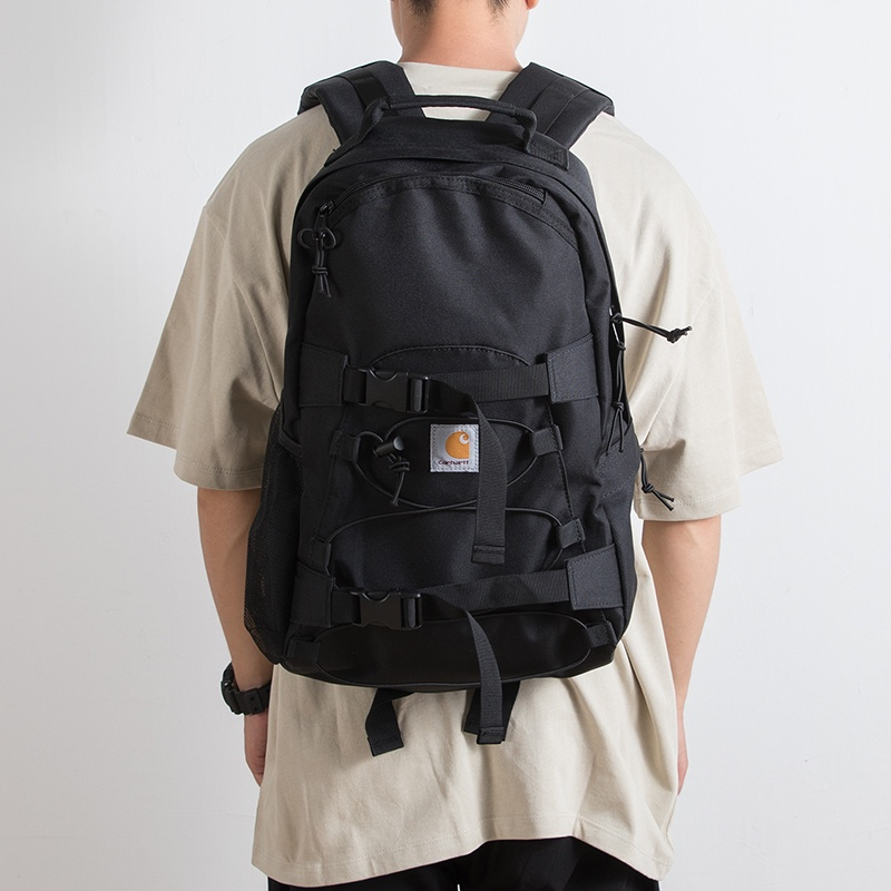 Men Large Capacity Travel Backpack Skateboard Backpack Street Drawstring Bag Fashion School Bag