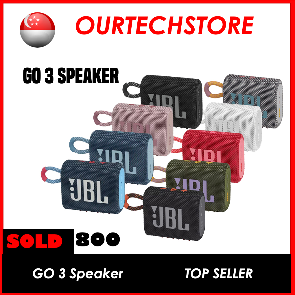 【SG ?? Ready Stock】JBL GO3 Bluetooth Audio Subwoofer Mini Wireless Bluetooth Speaker Waterproof