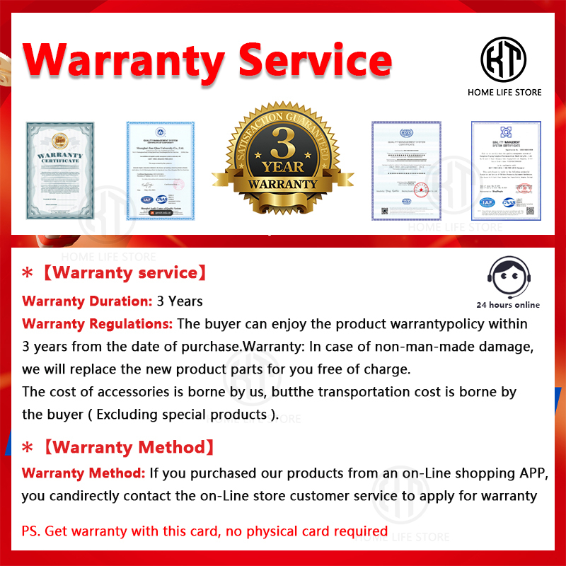 KT-zone Dining Table dining chair -- Warranty Service table