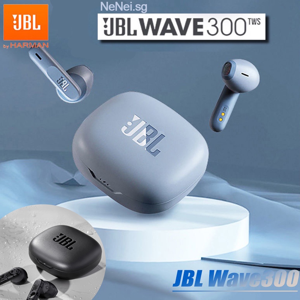 JBL TWS Wave 300 TUNE 230NC True Wireless Bluetooth Earphone Noise Cancelling Stereo Deep Bass Earbuds