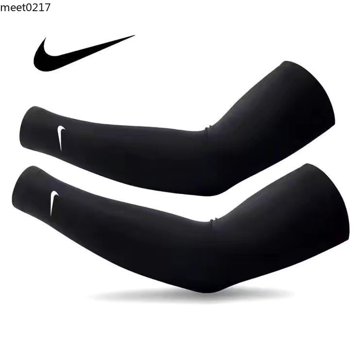 2 Pcs/Set Arm Sleeve Ice Feeling Arm Cover Sunscreen Handsock 99% Sun UV Protection Volleball Basketball Arm Protector Muslimah