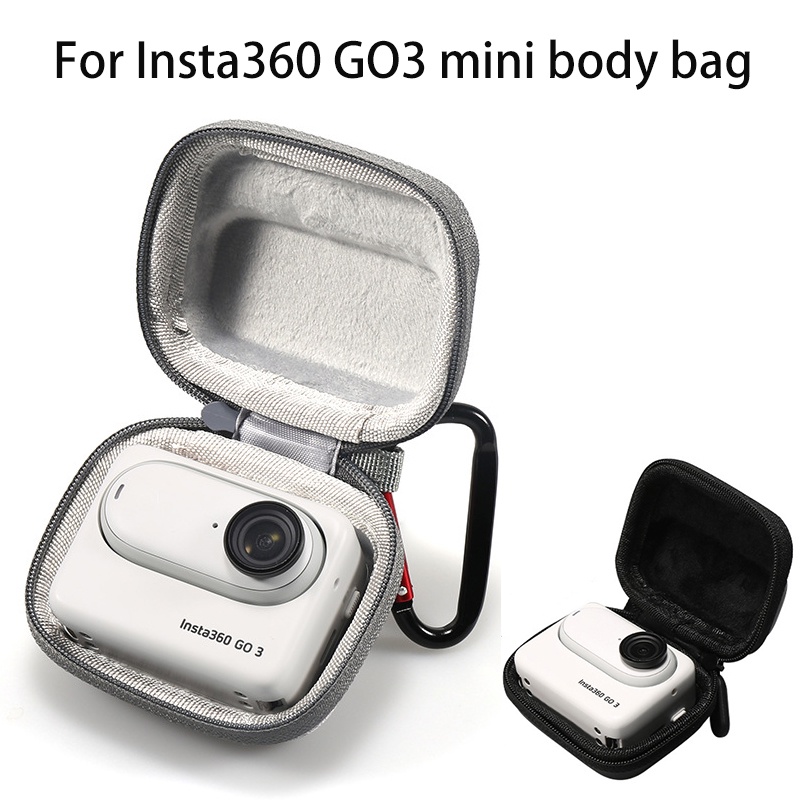 For Insta360 GO3 Mini Body Bag 360 GO 3 Portable Storage Bag Action Camera Protection Accessories
