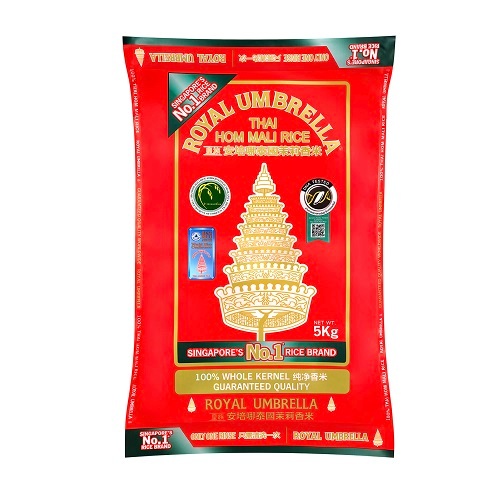 Royal Umbrella Thai Hom Mali Rice, 5KG