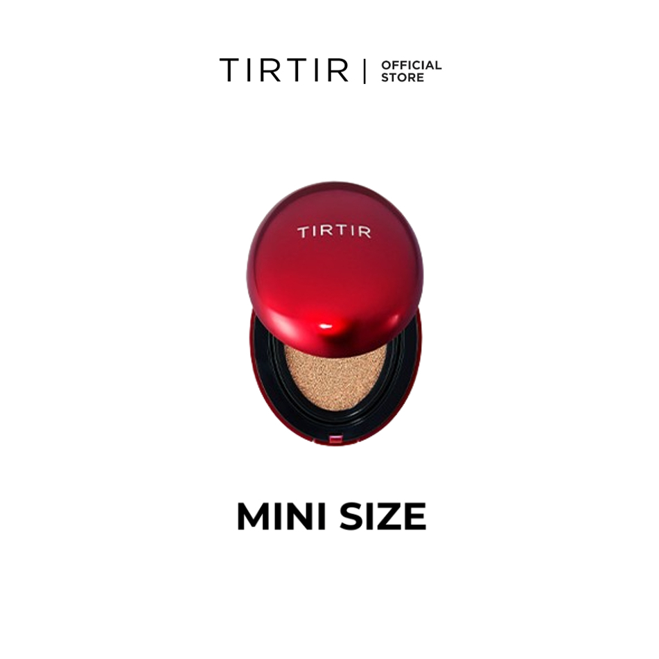 [TIRTIR] Mask Fit Red Mini Cushion 30 Shade 4.5g / Long-Lasting, Lightweight, Full Coverage, Semi-Matte